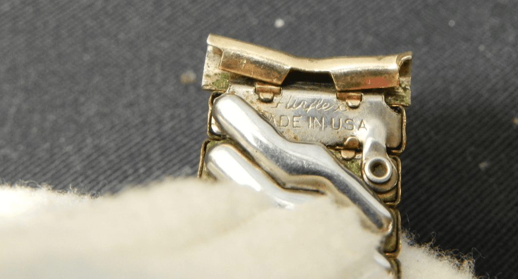 Vintage Rare Airflex 10k Gold-Filled Stretch Watchband 17mm unused (E61S) - Thumbnail 5