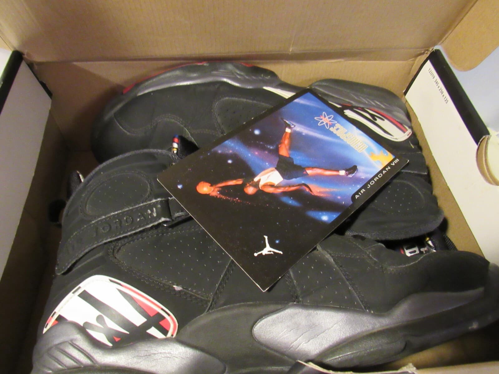 Jordan 8 Retro Playoffs 2013 Shoes Mens Size 10 w/ OG Box 305381-061 (G67K) - Thumbnail 9