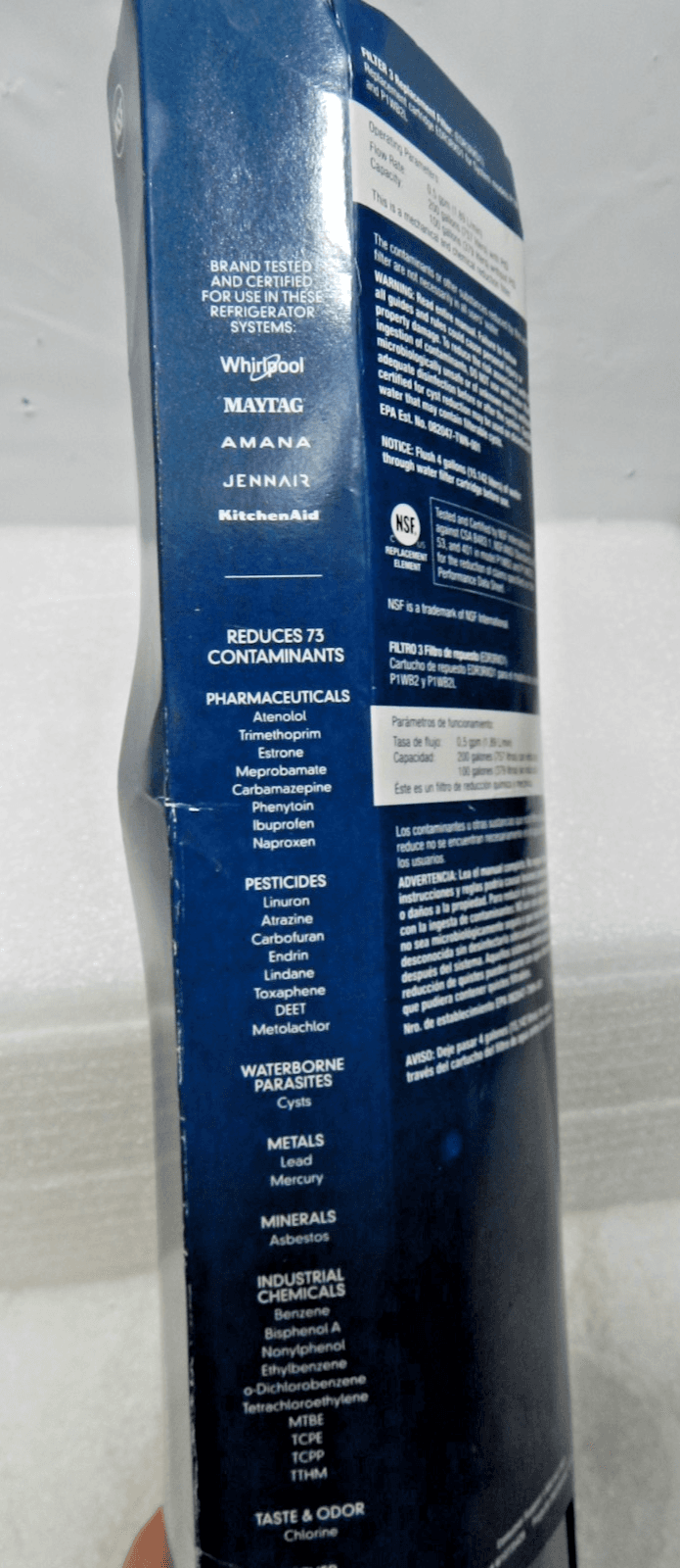 Everydrop Ice and Water Refrigerator Filter 3 EDR3RXD1 (M59K) - Thumbnail 7