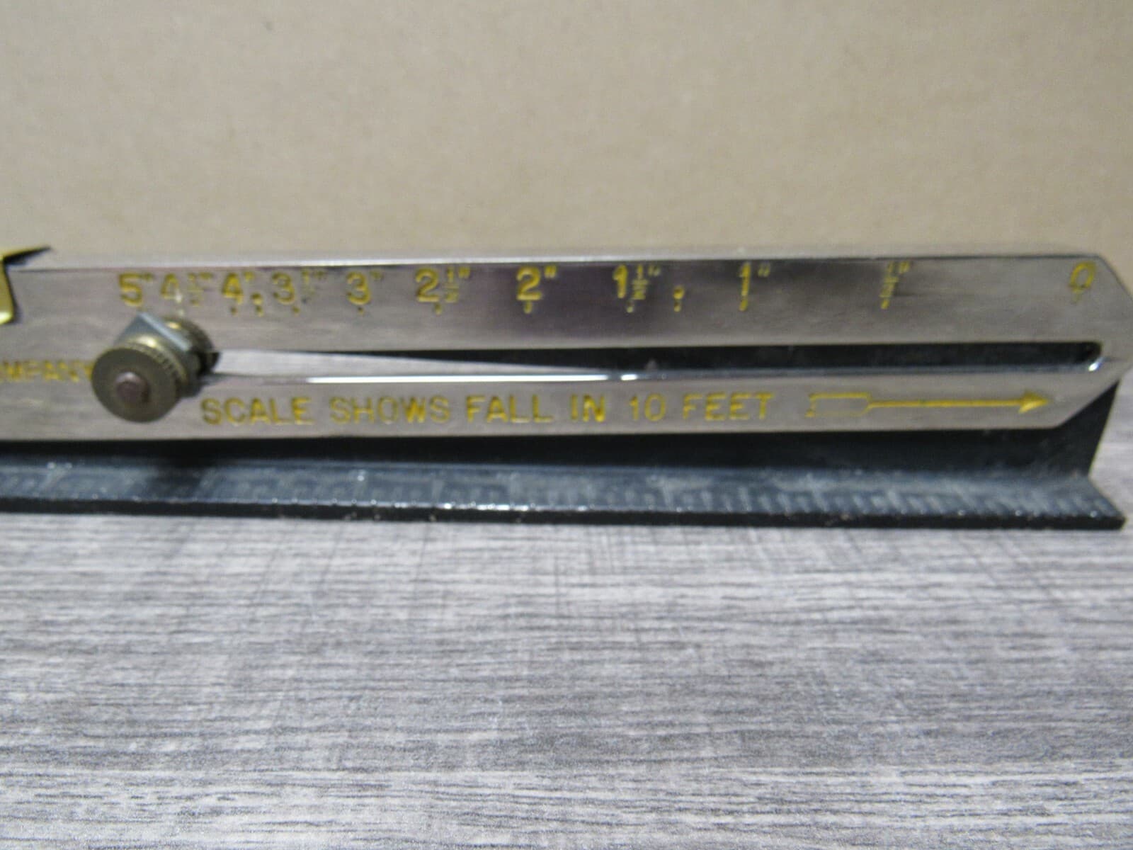 VINTAGE 12” PERFECTION GRADE SCALE LEVEL - Thumbnail 4