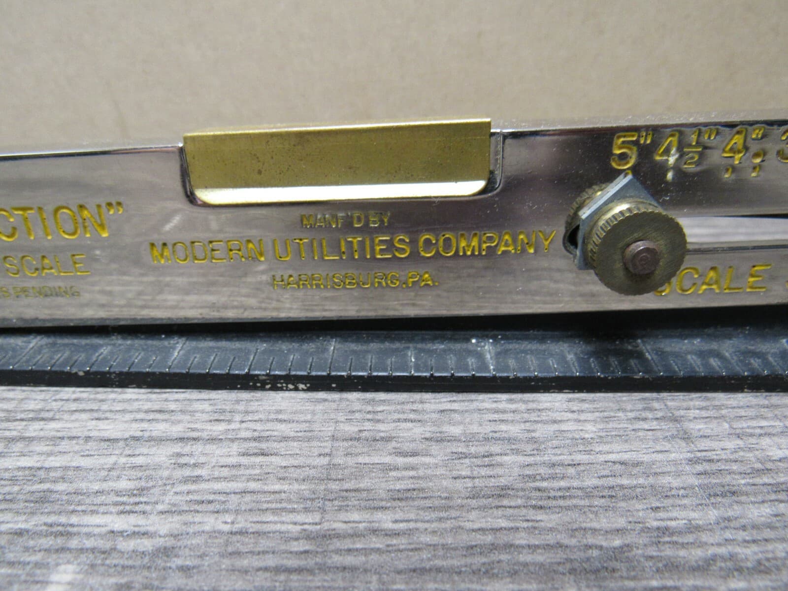 VINTAGE 12” PERFECTION GRADE SCALE LEVEL - Thumbnail 3