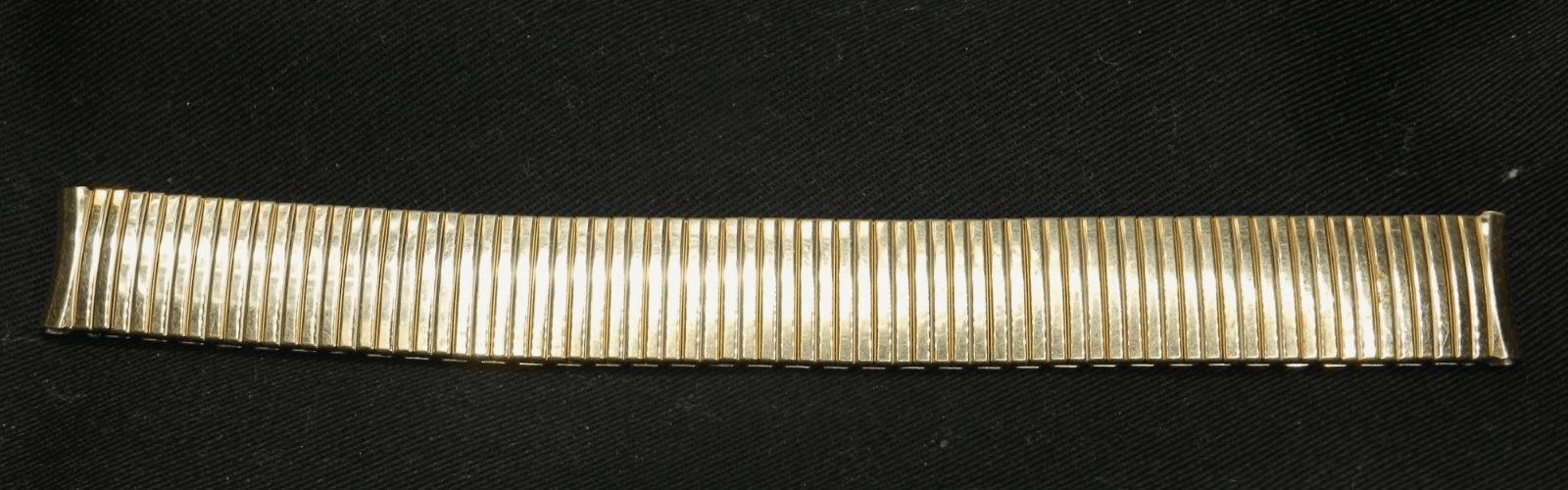Vintage Unused Speidel 10k Gold Filled Twist Flex Watch Band Stretch (E59S)