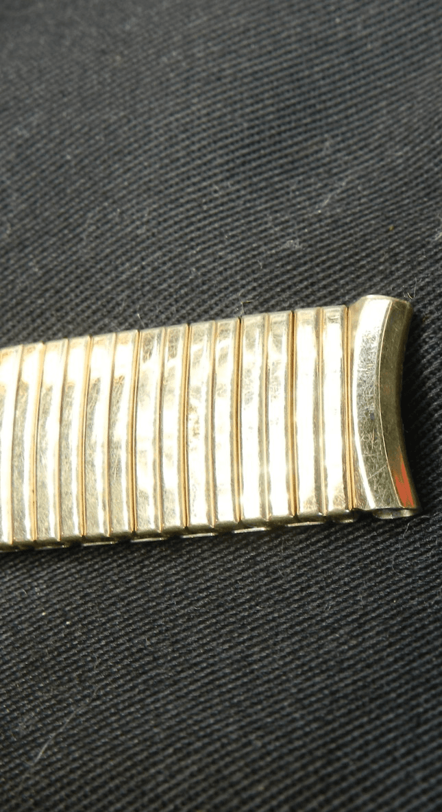 Vintage Unused Speidel 10k Gold Filled Twist Flex Watch Band Stretch (E59S) - Thumbnail 3