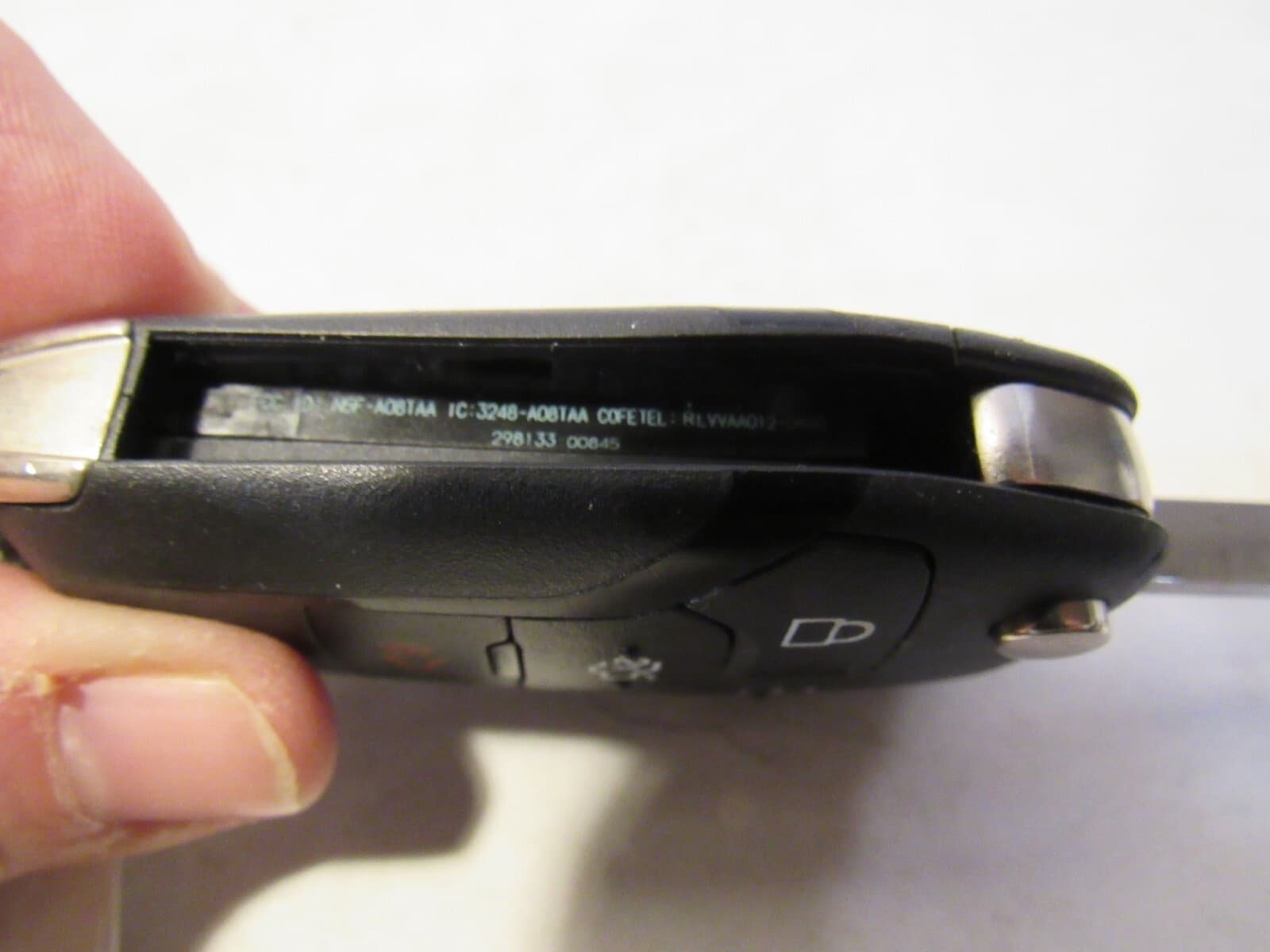 OEM FORD FUSION flip key keyless entry remote fob N5F-A08TAA (U37K) - Thumbnail 6