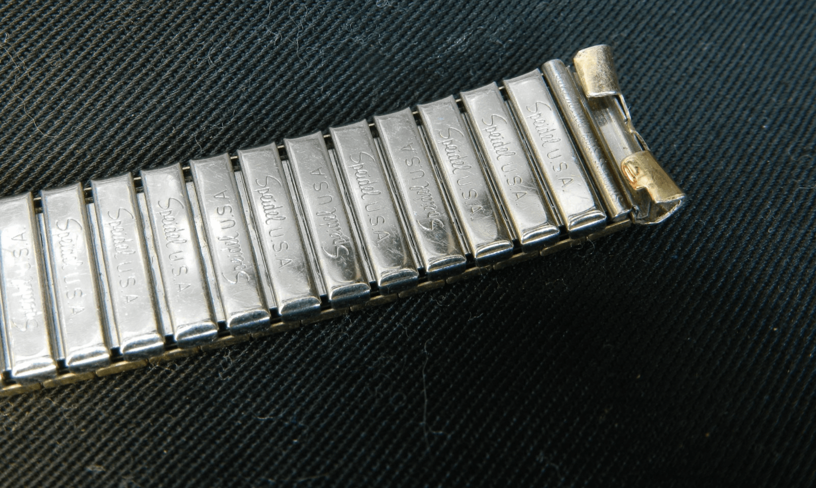Vintage Unused Speidel 10k Gold Filled Twist Flex Watch Band Stretch (E59S) - Thumbnail 5