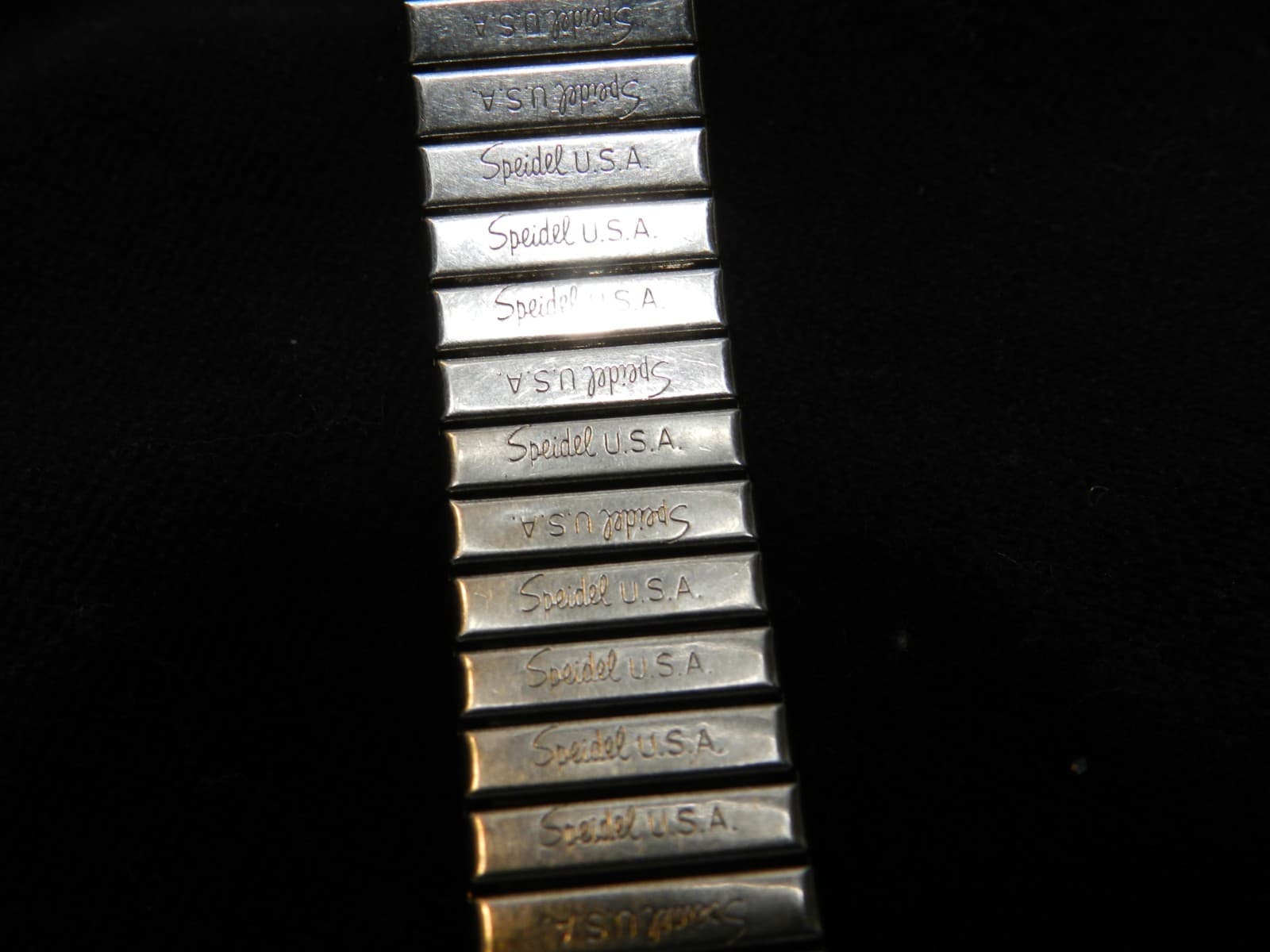 Vintage Speidel Watch Band Unused Stretch 1/20 Gold Filled Tops (E64S) - Thumbnail 4