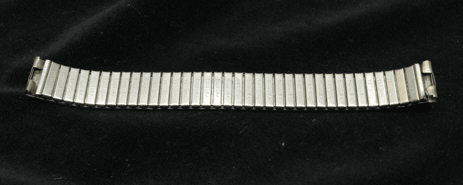 Vintage Speidel Watch Band Unused Stretch 1/20 Gold Filled Tops (E64S) - Thumbnail 3