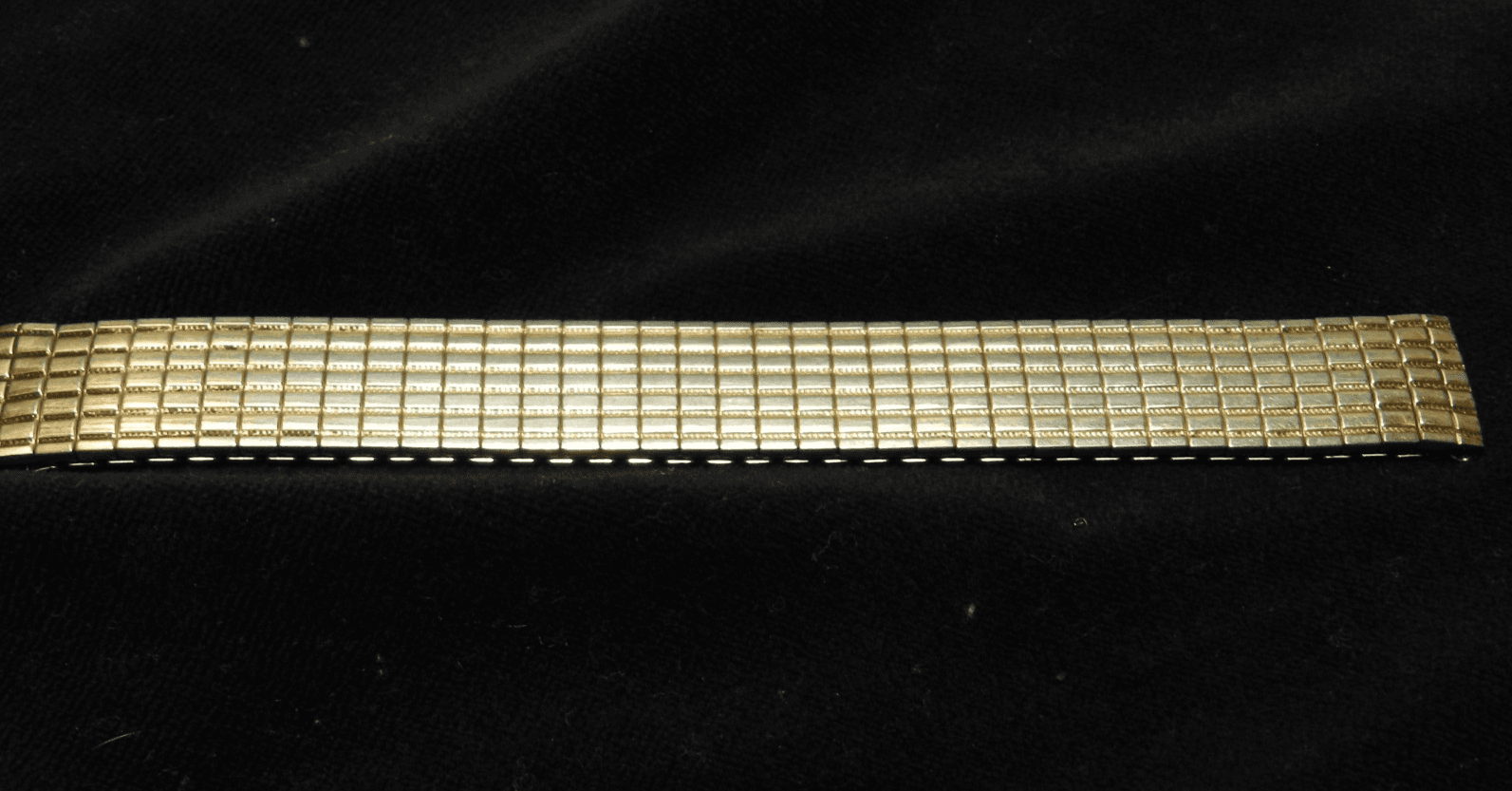Vintage Speidel Watch Band Unused Stretch 1/20 Gold Filled Tops (E64S)