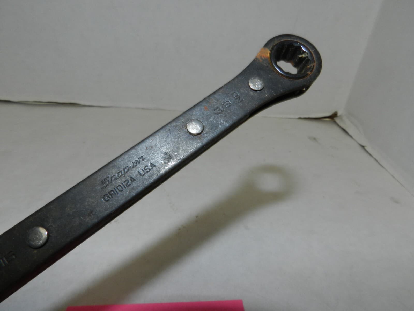 Snap-on Ratcheting SAE Wrench GR1012A 5/16” x 3/8” Black w39k - Thumbnail 7