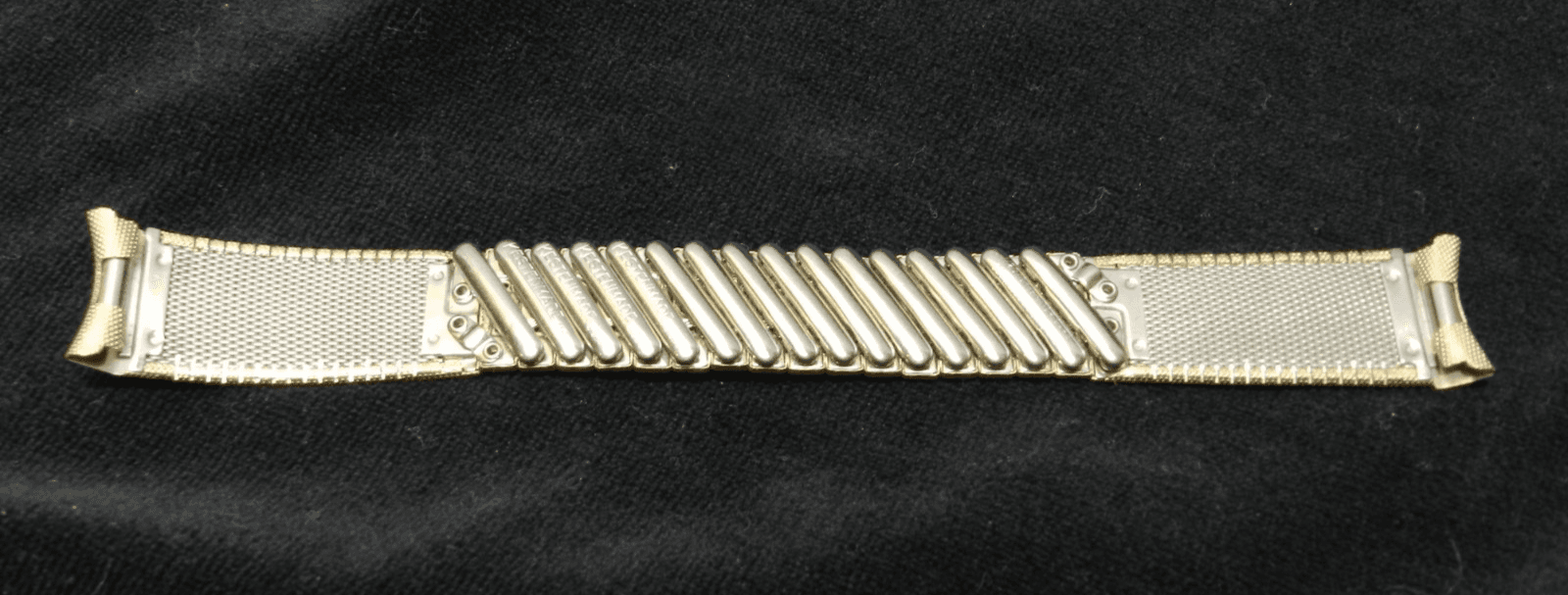 Vintage Kestenmade Watch Band Unused Mesh Stretch 1/20 Gold Filled Tops (E63S) - Thumbnail 4