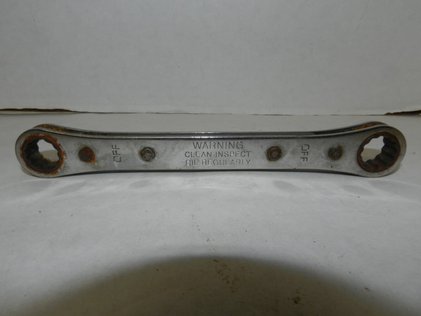Snap On Tools Ratchet 1/2" Inch - 9/16" Inch 12 - Point R1618A Made in USA W47K - Thumbnail 7