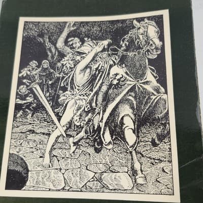 Story Of The Champions Of The Round Table Book By H, Pyle 1968 First Edition - Thumbnail 3