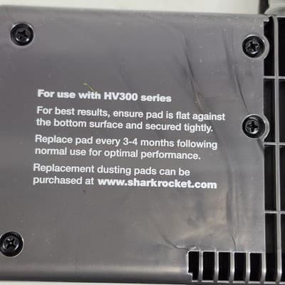 Shark Rocket HV300 Vacuum Parts Accessories Dust-Away Floor Attachment & Pad - Thumbnail 12