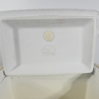 IGLOO Maxcold Portable Cooler With Handle Gray Vintage Made In USA - Thumbnail 13