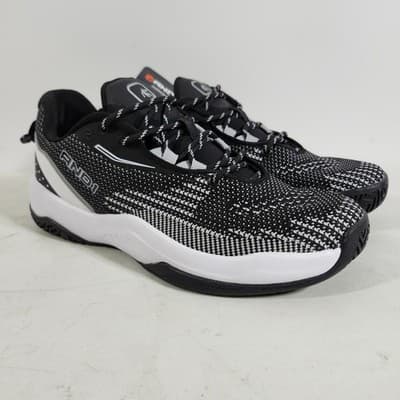 AND1 Men's 8.5 Tangent Low-Top Basketball Sneakers Black White Athletic Shoes - Thumbnail 5
