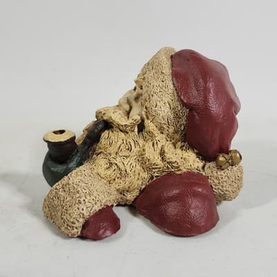 Mark Klaus Santa Bust with Pipe Goebel United States - Thumbnail 6