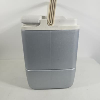 IGLOO Maxcold Portable Cooler With Handle Gray Vintage Made In USA - Thumbnail 12