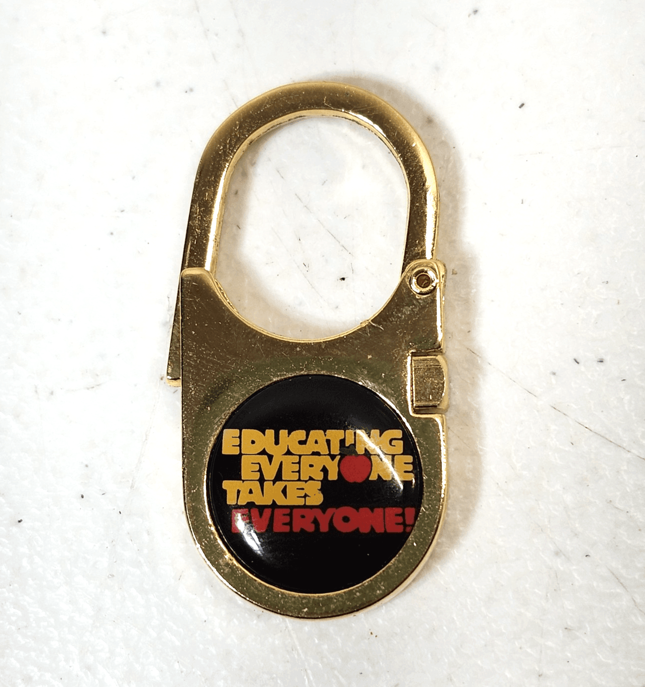 Educating Everyone Takes Everyone Key Ring Keychain Teachers Gift