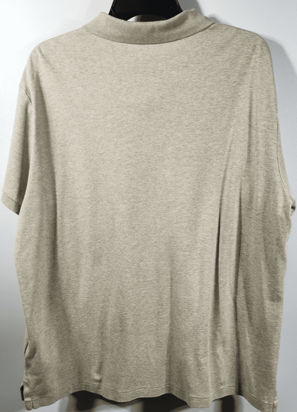 Ralph Lauren Men's XL Custom Slim Fit Soft Cotton Polo Shirt Beige Brown Pony - Thumbnail 6