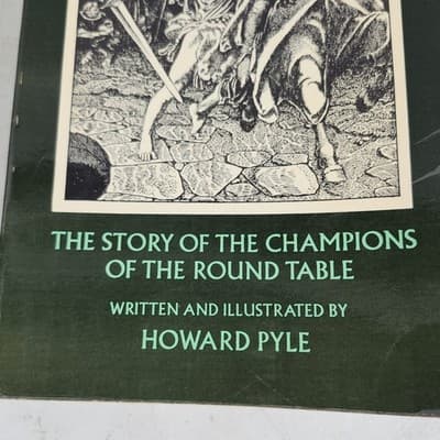 Story Of The Champions Of The Round Table Book By H, Pyle 1968 First Edition - Thumbnail 2