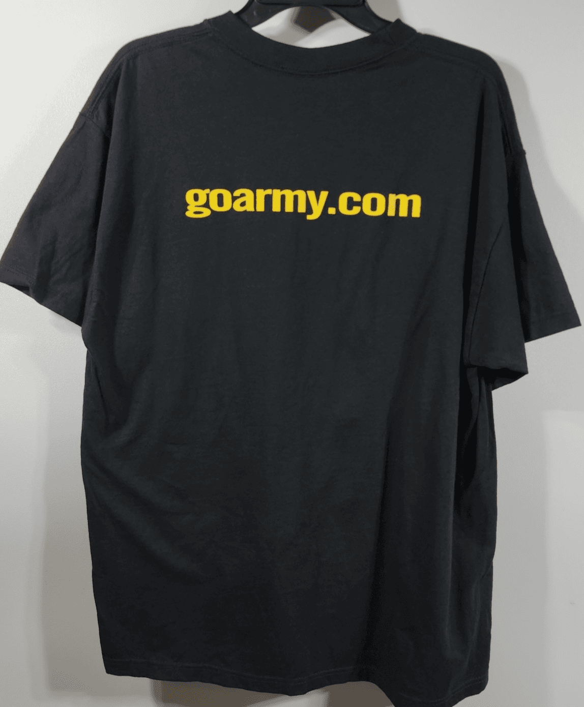 Vintage Y2K US Army T Shirt Men’s Size XL Black Made in USA goarmy.com - Thumbnail 6