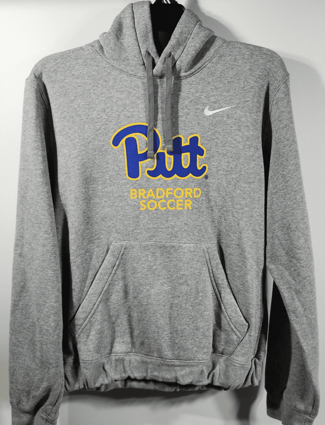 Pitt Nike Hoodie Medium Gray Hooded Sweatshirt Bradford Soccer - Thumbnail 5