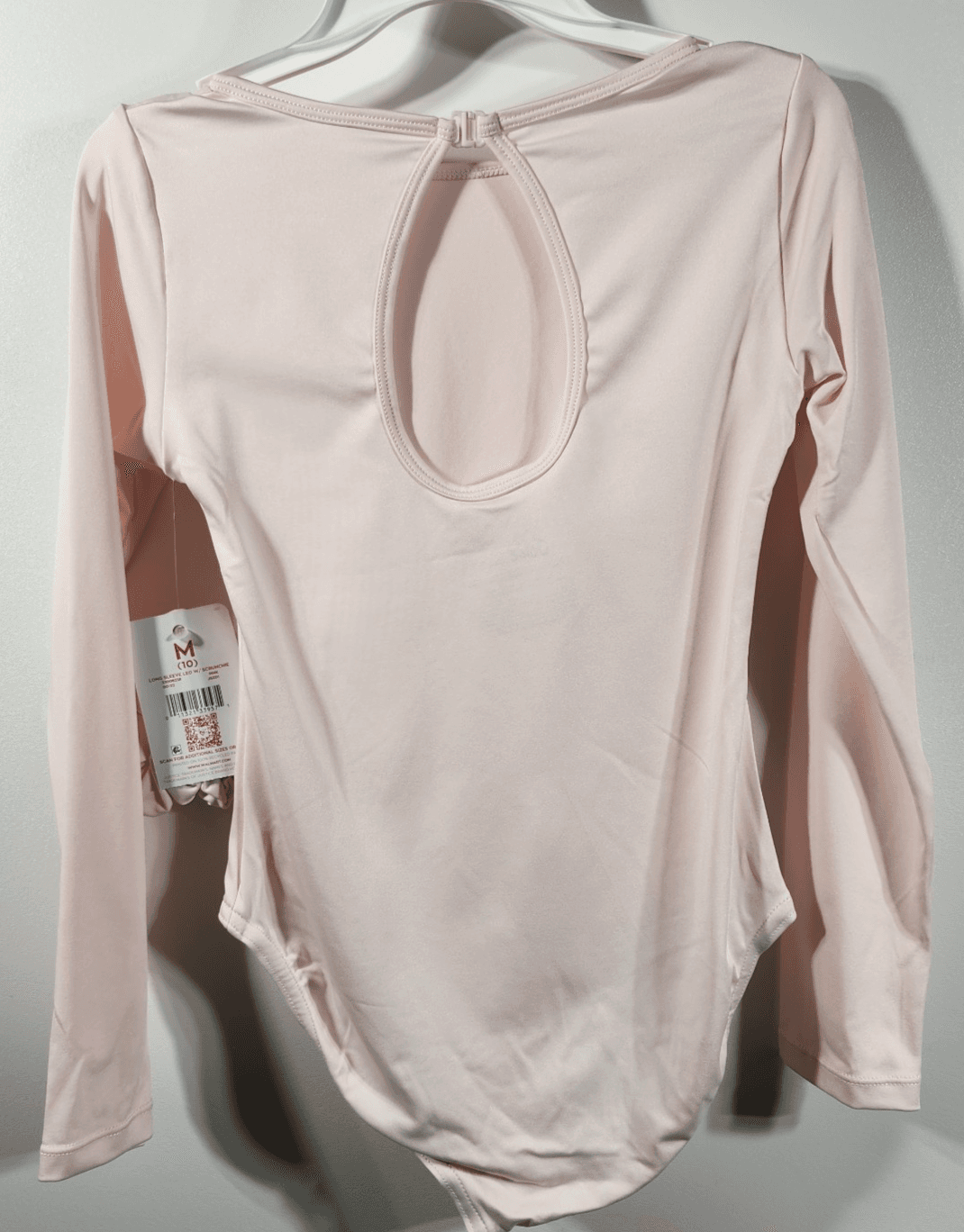 Justice Girls Pink Dance Leotard With Scrunchie Size Medium NEW - Thumbnail 6