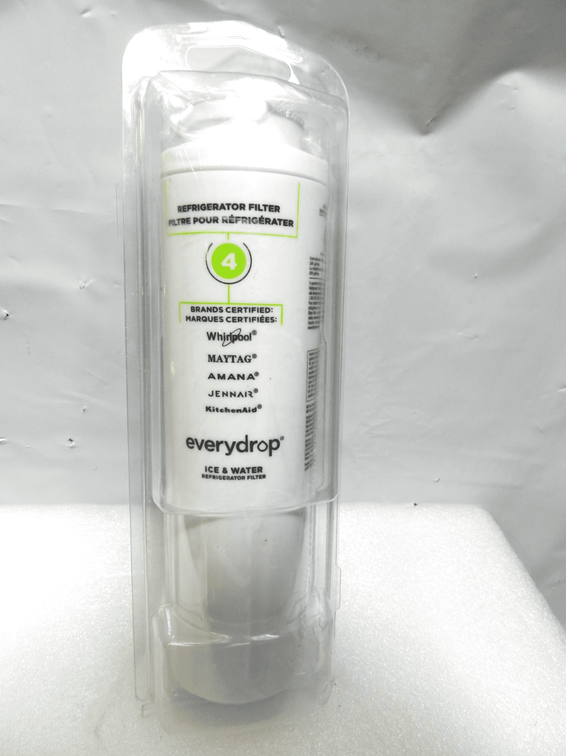 EveryDrop Ice/Water Filter 4 EDR4RXD1/EDR4RXD1B   (M66K)