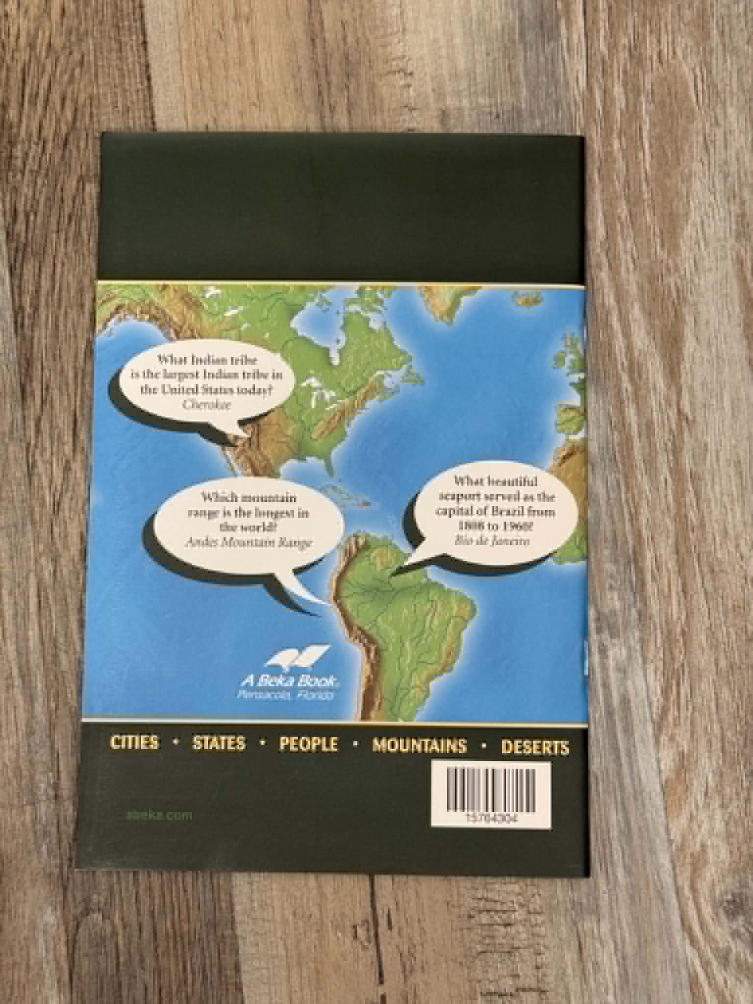 A Beka Book Geography Bowl Trivia Booklet - Thumbnail 2