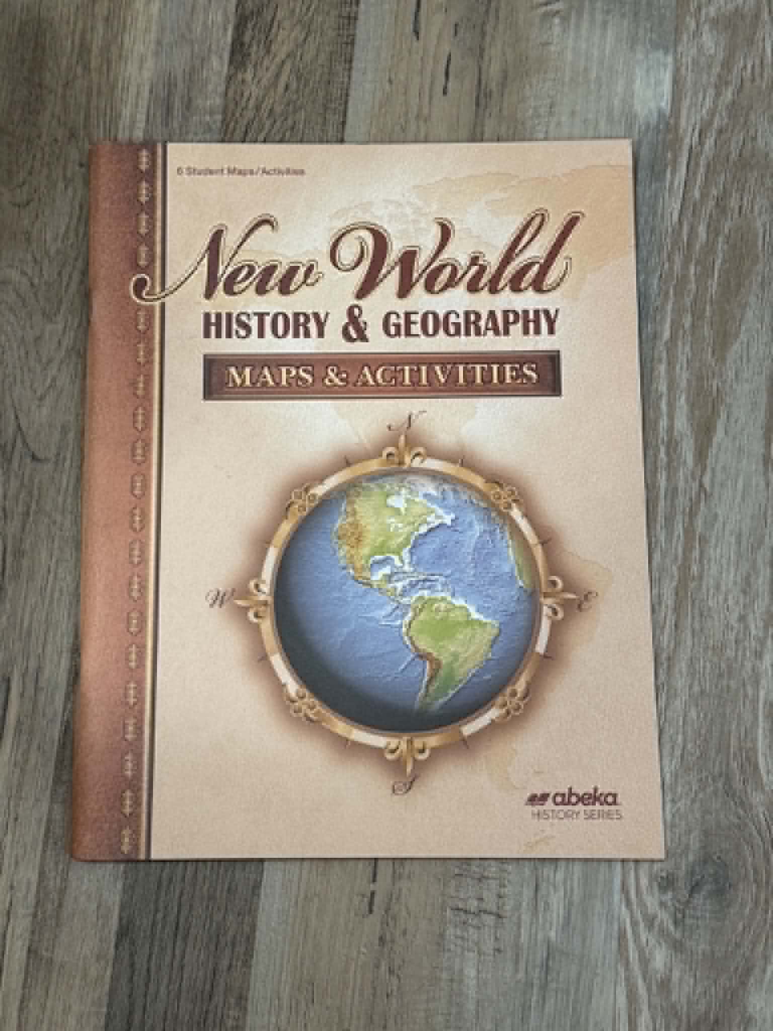 Abeka New World History & Geography Maps & Activities