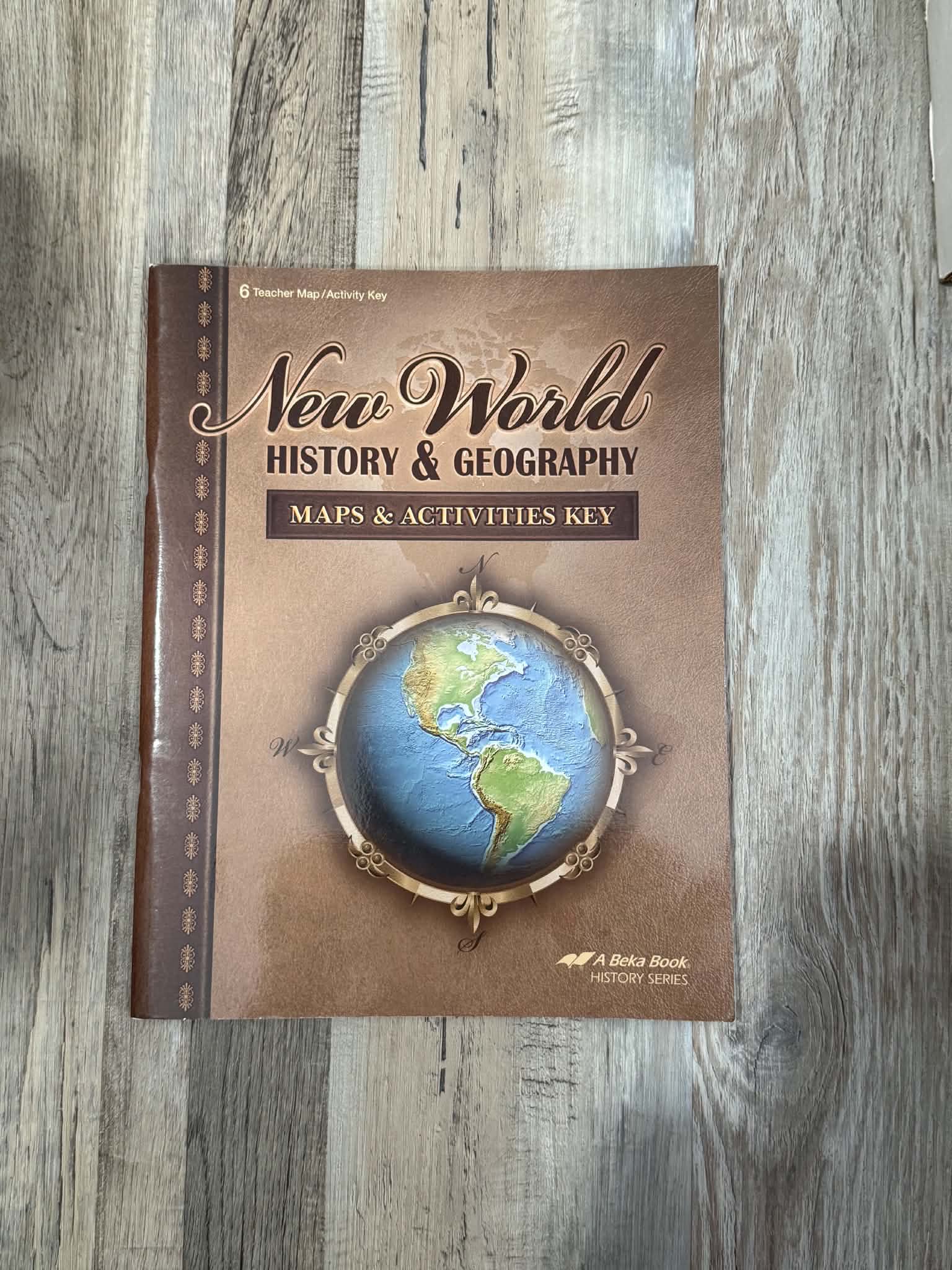 A Beka Book New World History & Geography Maps B PLUS Student & Teacher Maps and Activities - Thumbnail 3
