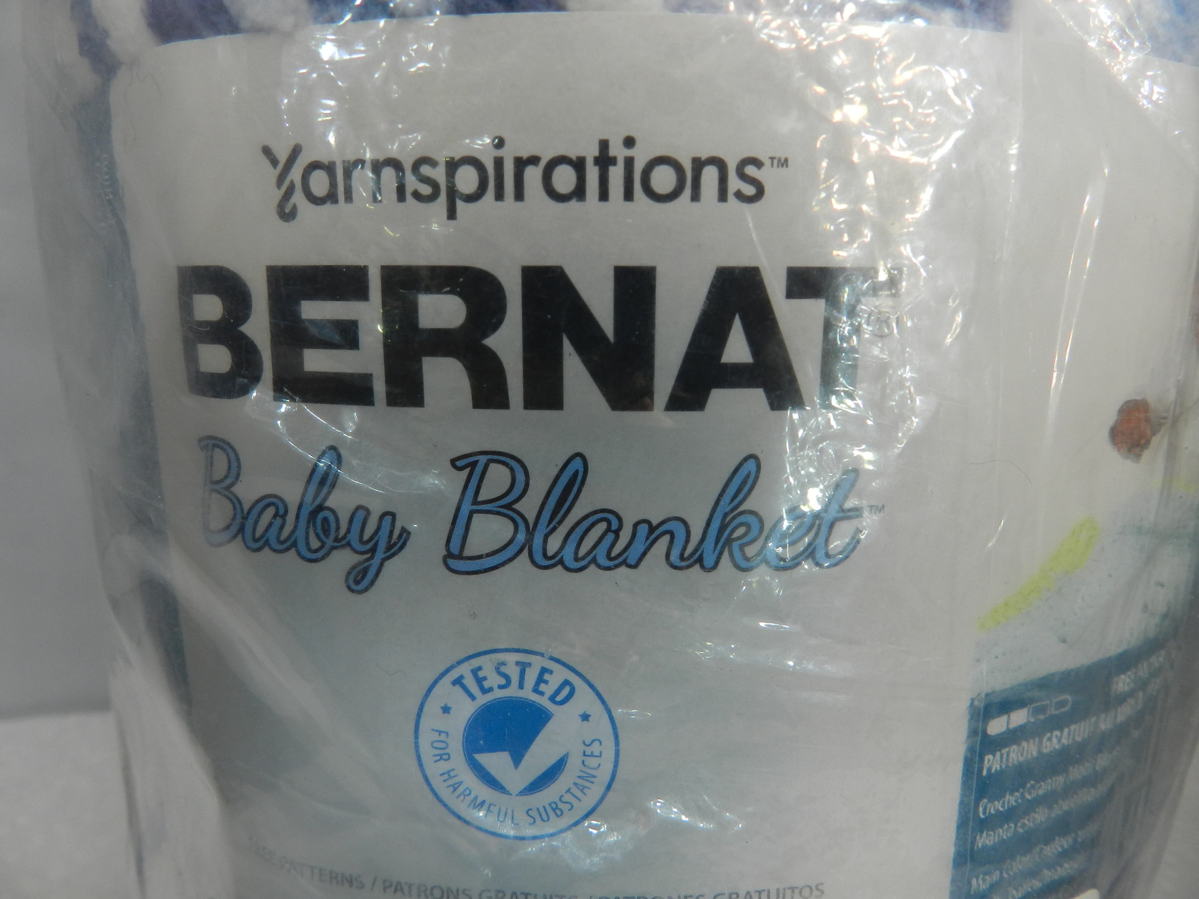 Yarnspirations Bernat Baby Blanket Yarn 161104 Blue Dreams 10.5oz M67K - Thumbnail 2