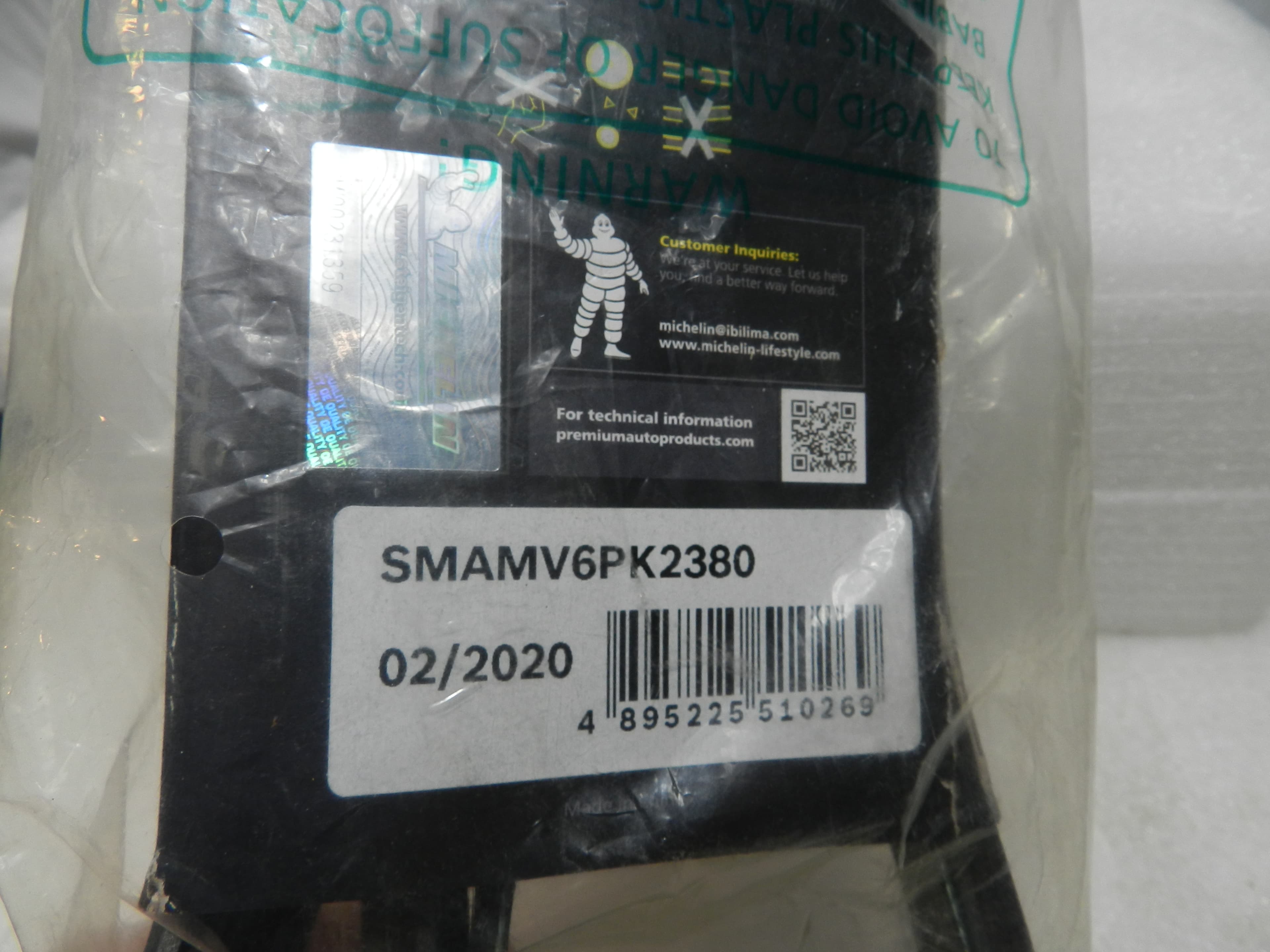 Michelin Serpentine Belt SMAMV6PK2380   (M72K) - Thumbnail 3