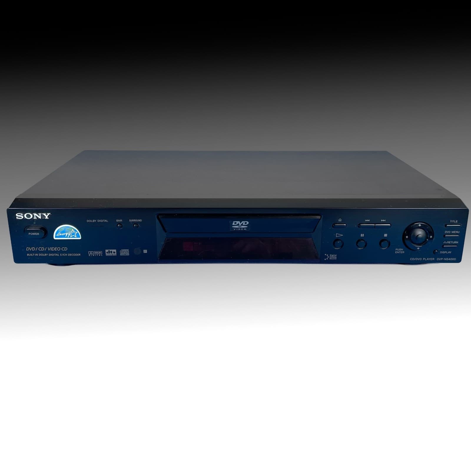 Sony DVP-NS400D DVD CD Video CD Player 5.1 Dolby Tested & Functional