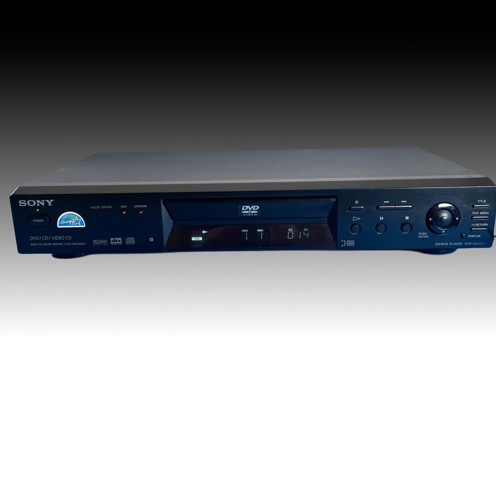Sony DVP-NS400D DVD CD Video CD Player 5.1 Dolby Tested & Functional - Thumbnail 3