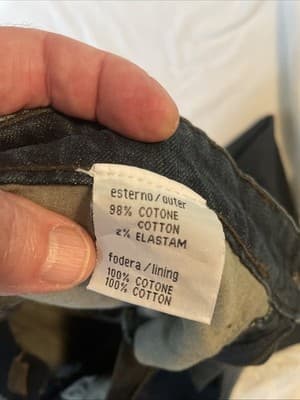 Doppelgänger Roma Blue Jeans Men’s Italian Designed Pants EU 46/US W35 L29 - Thumbnail 4