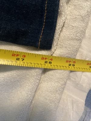 Zara ZMDC Pants Men’s Waist 32 Inseam 28 Blue Denim Jeans - Thumbnail 7