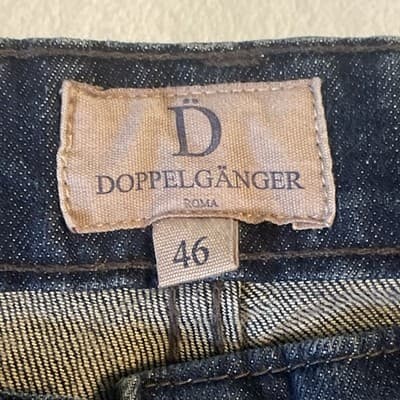 Doppelgänger Roma Blue Jeans Men’s Italian Designed Pants EU 46/US W35 L29 - Thumbnail 3
