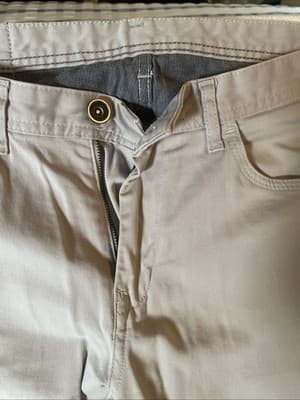 Zara Pants Men’s Waist 32 Inseam 27 Light Gray Jeans - Thumbnail 2