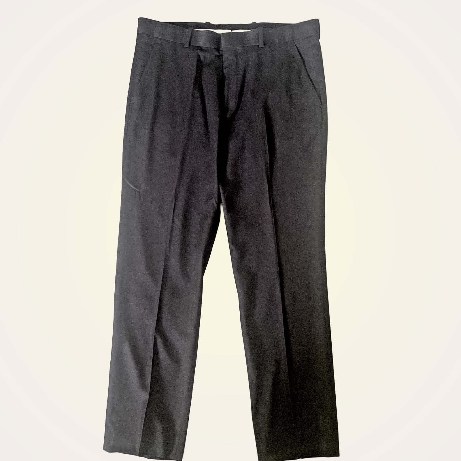 Perry Ellis Portfolio Pants Men’s Waist 32 Inseam 28 Dark Gray Dress Slacks