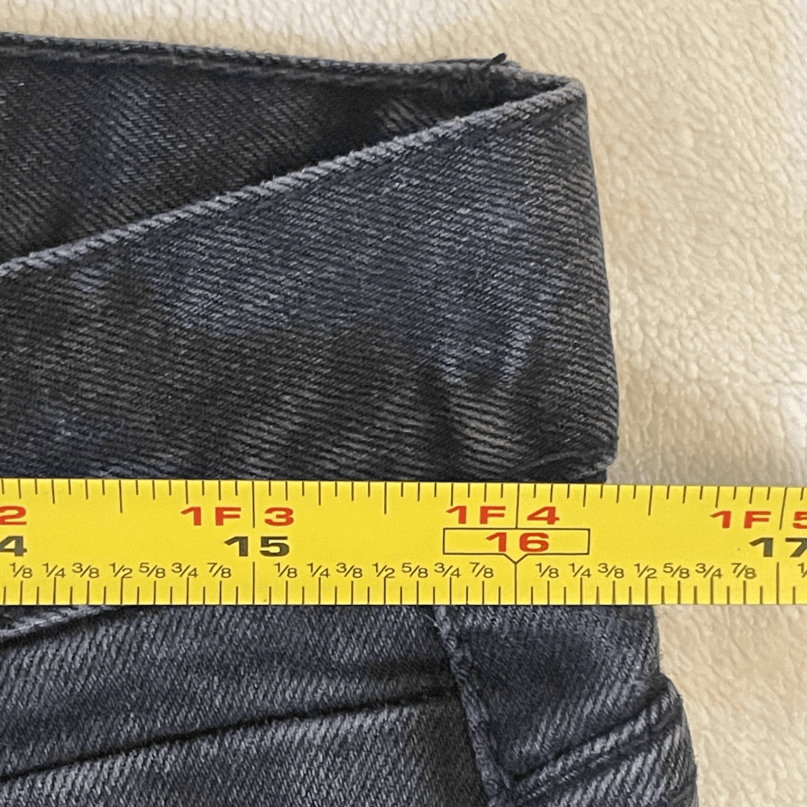 Zara ZMDC Pants Men’s Waist 32 Inseam 28 Faded Black Denim Jeans - Thumbnail 6