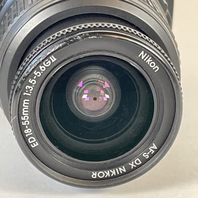 Nikon D40 DSLR + 18-55mm Lens PARTS/REPAIR Flash Issue + Damaged Lens - Thumbnail 8