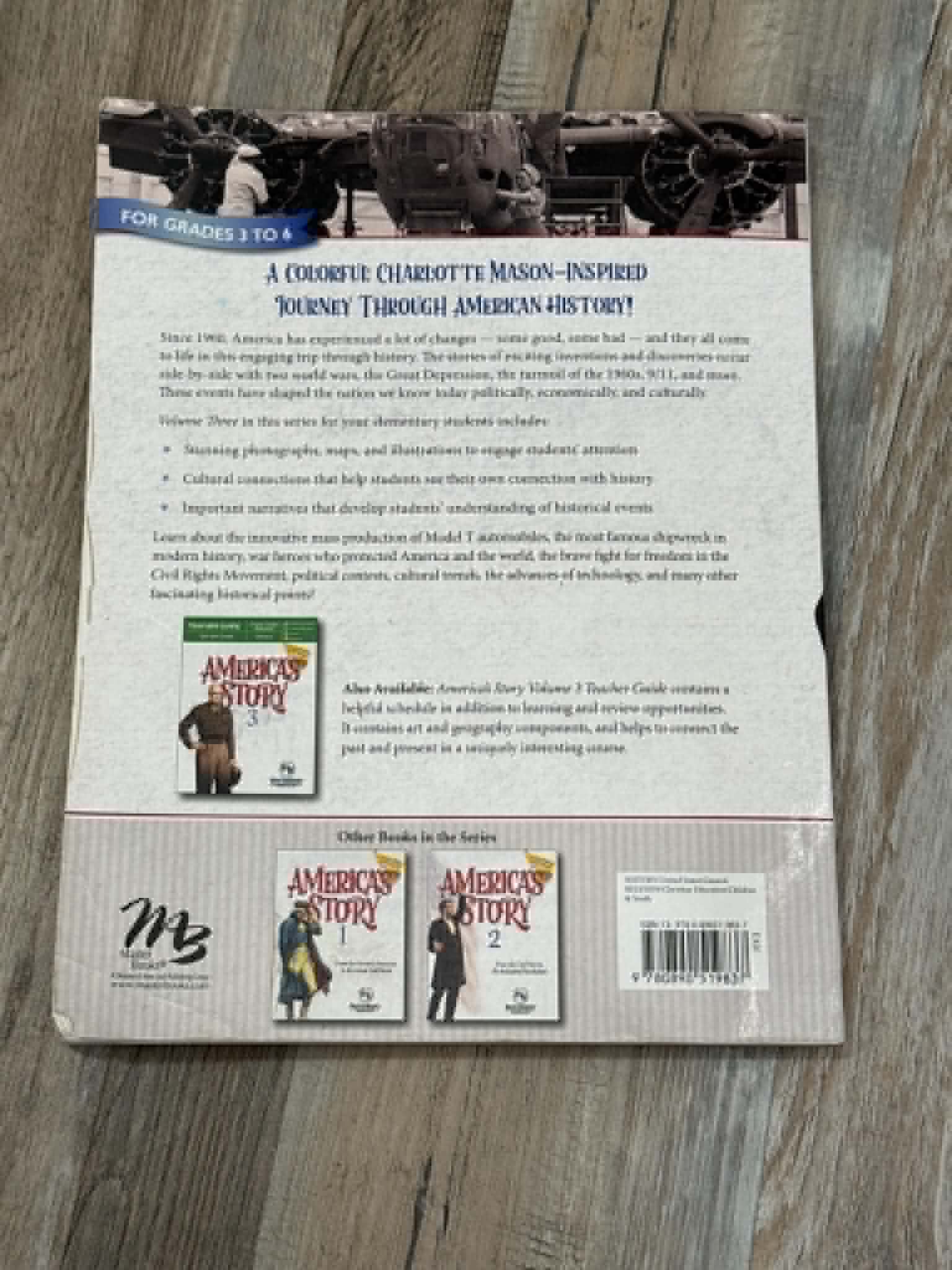 America's Story 3 by MasterBooks for Grades 3-6 - Thumbnail 3