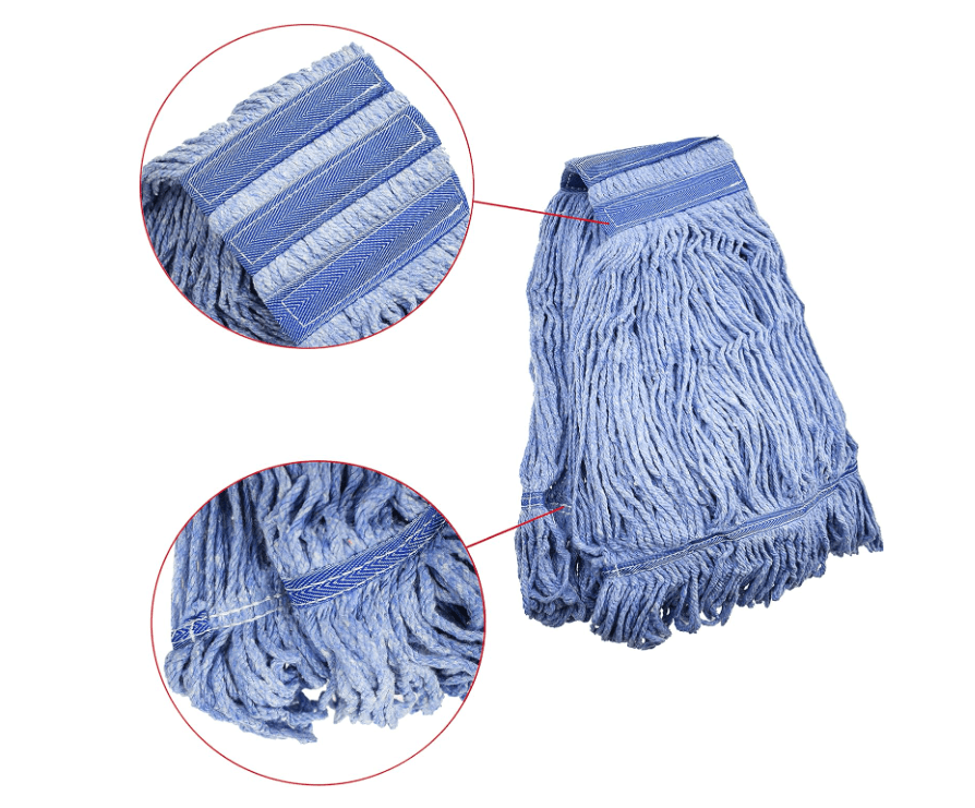 3 Replacement Com Heavy Duty String Mop Heads 3 Typs Commercial Mop Handle M77K - Thumbnail 3
