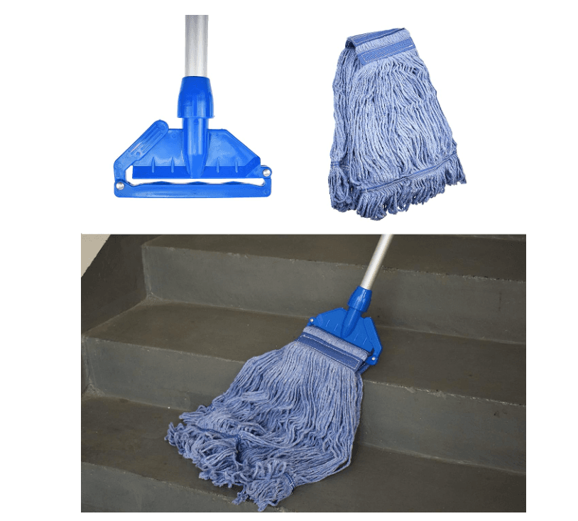 3 Replacement Com Heavy Duty String Mop Heads 3 Typs Commercial Mop Handle M77K - Thumbnail 5