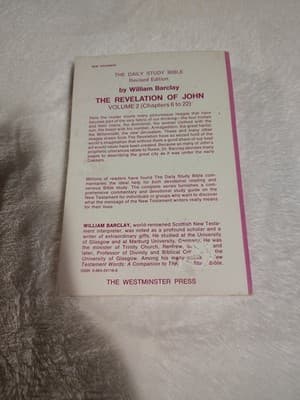 The Daily Study Bible Revelation of John Vol 2 Revised William Barclay - Thumbnail 2