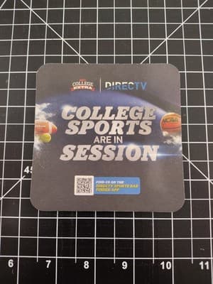 ESPN College Extra DirecTV College Sports Are In Session Beer Coaster - 10 Pack