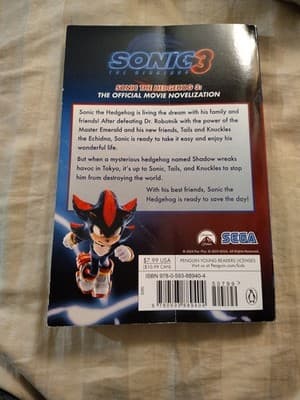 Sonic the Hedgehog 3: The Official Movie Novelization (Paperback or Softback) - Thumbnail 2