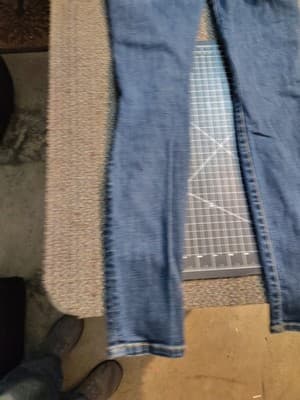 Cabi Jeans Women's Size 2 Button Fly Skinny Jeans Elastic Waist Medium Wash - Thumbnail 9