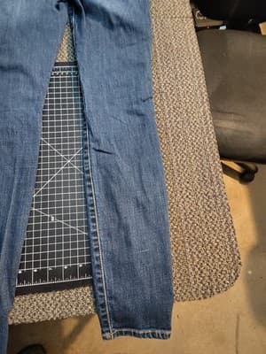 Cabi Jeans Women's Size 2 Button Fly Skinny Jeans Elastic Waist Medium Wash - Thumbnail 10